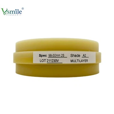 كتلة PMMA الأسنان